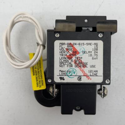 Carling Techno PBA-B2-24-615-5AE-AG 15A Circuit Breaker 1 Pole Vertical Mount