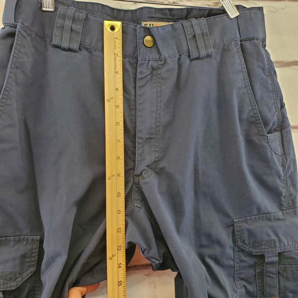 5.11 TACTICAL Pants Mens 34 X 32 Medic Police Cargo Zip RipStop Actual 31 X 30 - Image 4 of 4