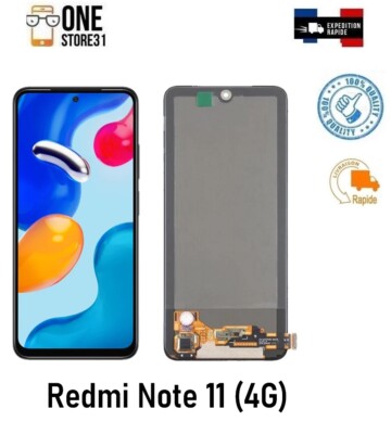 Écran LCD + Vitre Tactile Pour Xiaomi Redmi Note 11 / 11S 4G – Neuf, Kit Outils