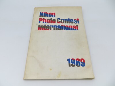 NIKON PHOTO CONTEST INTERNATIONAL 1969 vintage photography book