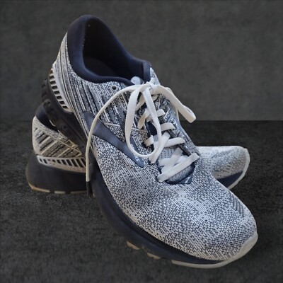 Brooks Mens Size 10 Adrenaline 19 Grey Running Shoes