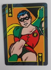 Aquarius DC Comic Batman Playing Card Robin 5 Spades