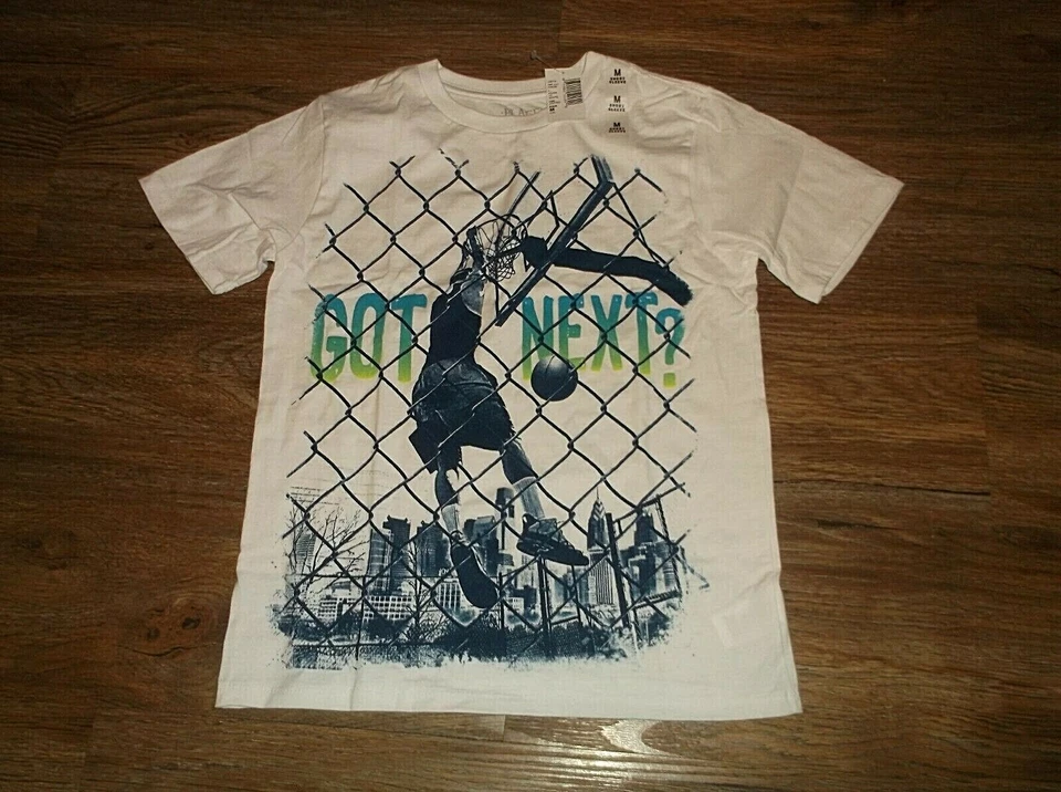 NEW Youth Children's Place Got Next? Basketball S/S T Shirt Medium M 7/8 - Image 3 of 4