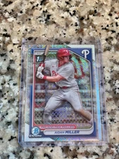 2024 Bowman Chrome 1st Mojo Aidan Miller Philadelphia Phillies SSP