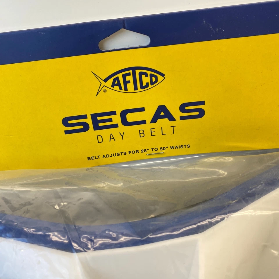 Cinturón de pesca Aftco Secas Day 5 ajustable Ultimate Day Belt NUEVO ENVÍO RÁPIDO Foto 3 de 4