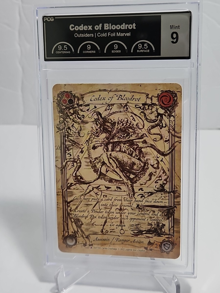 Flesh and Blood TCG Codex of Bloodrot (Marvel) Outsiders Flesh and Blood TCG Codex of Bloodrot (Marvel) Outsiders