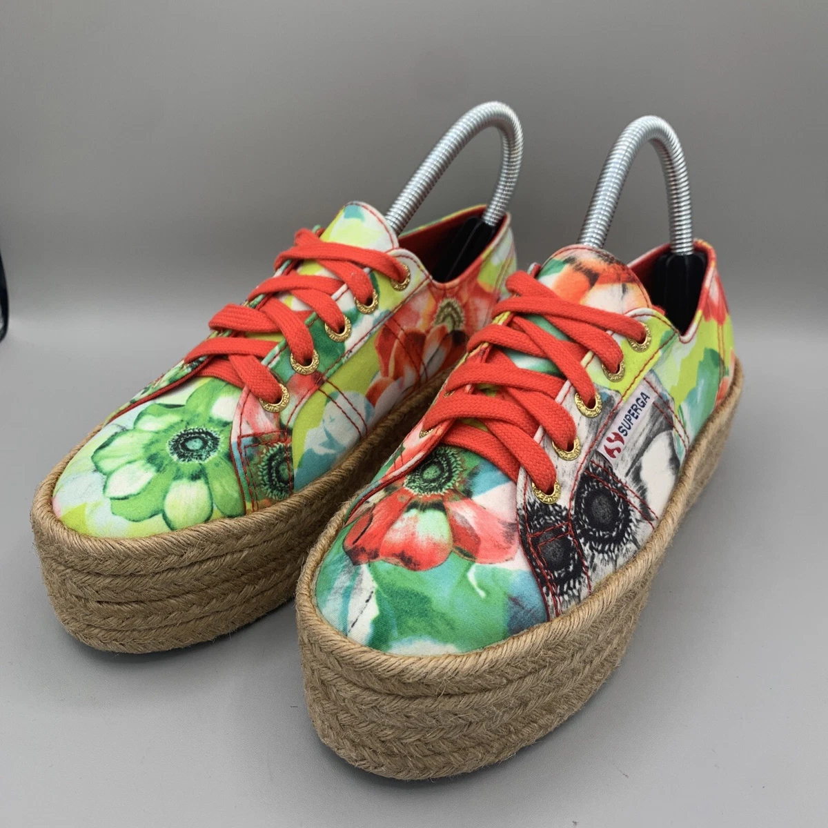 Superga store platform espadrille