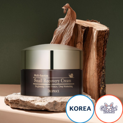 Snail Recovery Cream Skin Anti Wrinkles Moisturizing Whitening Lightening Korea