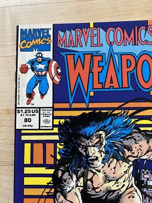 MARVEL COMICS PRESENTS #80 - WEAPON-X, WOLVERINE, LOGAN, BARRY