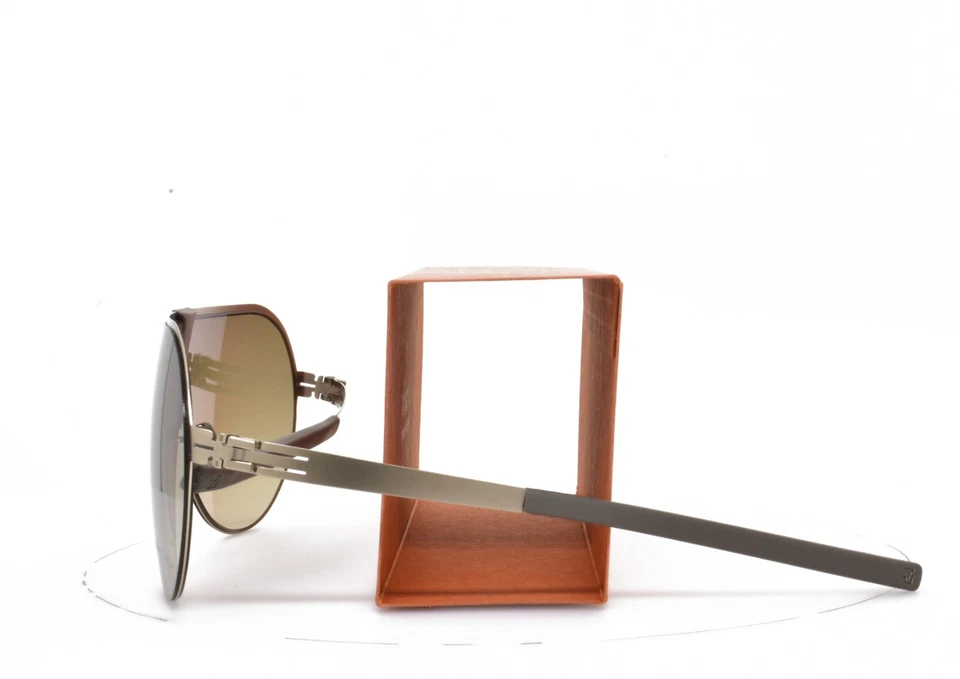 iC! Gafas de sol Berlin Panorama Bronce Cemento ESCUDO 138-0-145 Foto 3 de 4