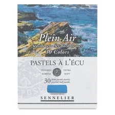 Sennelier Soft Demi Pastel Box Set. Professional Artists Pastels - 30 Seaside