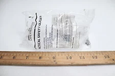 Bison Life Safe Handler Safety Glasses Clear Lens Lightweight Scratch Resistant