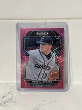 2022 Panini Prizm Draft Picks Neon Pink Velocity Reid VanScoter
