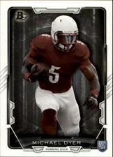 2015 Bowman #R30 Michael Dyer  RC-Rookie