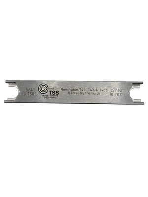 TSS Remington 740, 742 & 7400 Barrel Nut Wrench Disassembly Tool