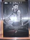 2025-26 Topps Midnight Victor Wembanyama 41 #01/20 Equinox Jersey # Match Read