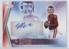 2022 SAGE Low Series Sneak Peek Auto Red Spencer Rattler #SPA-SR Auto