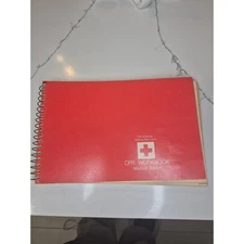 American Red Cross CPR Workbook Modular System 1975 Training Guide