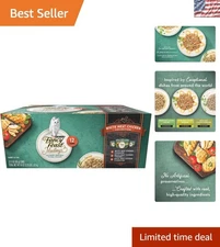 Gourmet Medleys Chicken in Sauce Variety Pack - 100% Balanced Nutrition for Cats