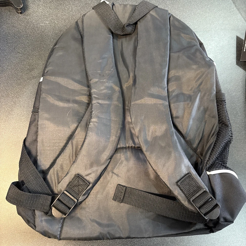 Travelwell Back to School Backpack Black/Orange with Multiple Pockets NWT Unisex - Image 2 of 4