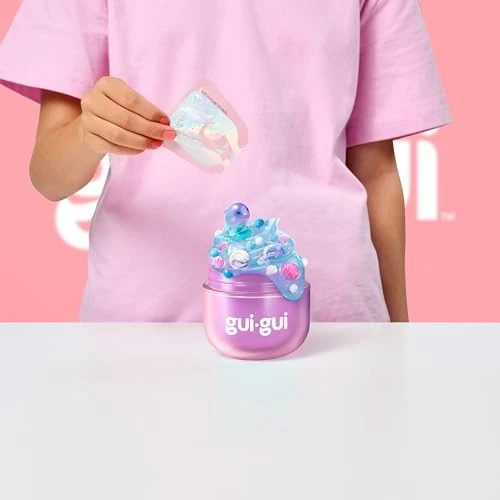Gui Gui 2-Pack Scented Slime Kit: Clear & Gloss DIY, Reusable Containers, ASMR - Image 4 of 4