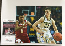 MICHIGAN WOLVERINES FRANZ WAGNER HAND SIGNED AUTOGRAPHED 8X10 PHOTO JSA COA