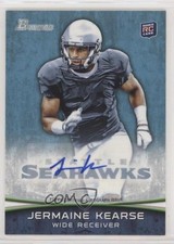 2012 Bowman Rookie Auto Jermaine Kearse #187 Auto 0v1