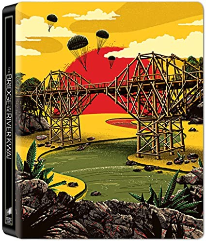 New Steelbook Bridge On The River Kwai 65th Anniversary (4K UHD + Blu-ray + - Foto 2 di 2