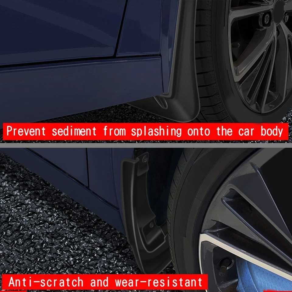 Easy Installation Car Accessories Mudflap Mud Flaps Mudguard High-Quality - Image 4 of 4