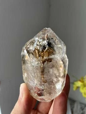 241g Natural Herkimer diamond skeleton crystal tower Crystal Mineral Specimen