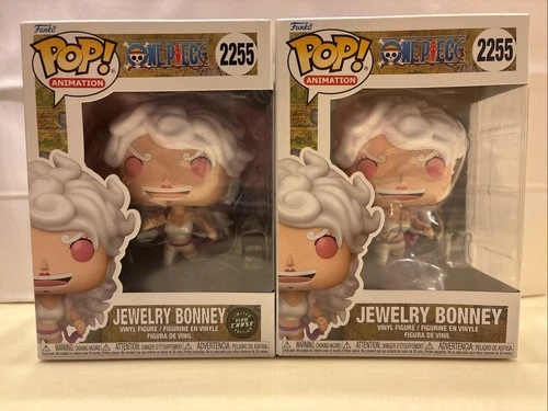 Funko Pop! Vinyl: One Piece Jewelry Bonney Chase And Common #2255 W/ Protectors