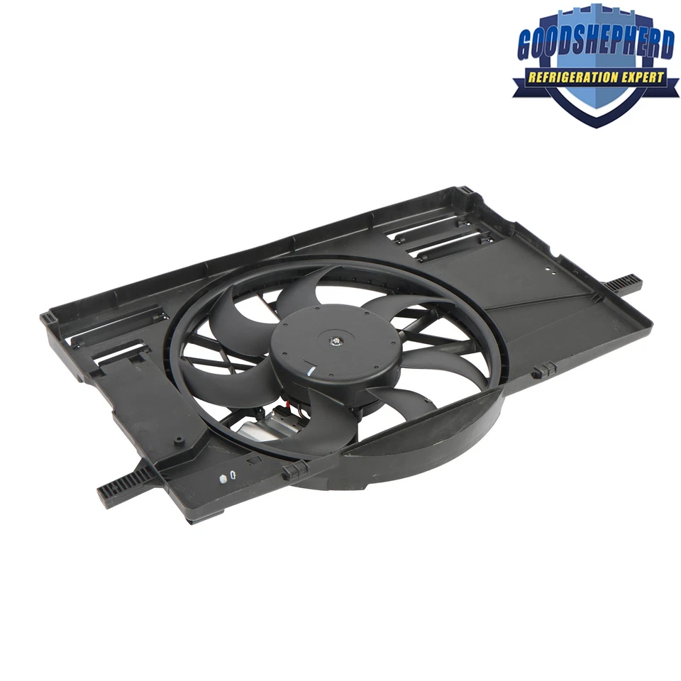 Conjunto de ventilador de refrigeración radiador motor C30 C70 312619885 para Volvo S40 2005-2011 Foto 3 de 4