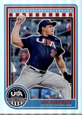 2025 Panini Stars & Stripes USA Baseball #24 Luis Rodriguez