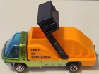 1969 Vintage Hot Wheels Redline GREEN Waste Wagon Heavyweights