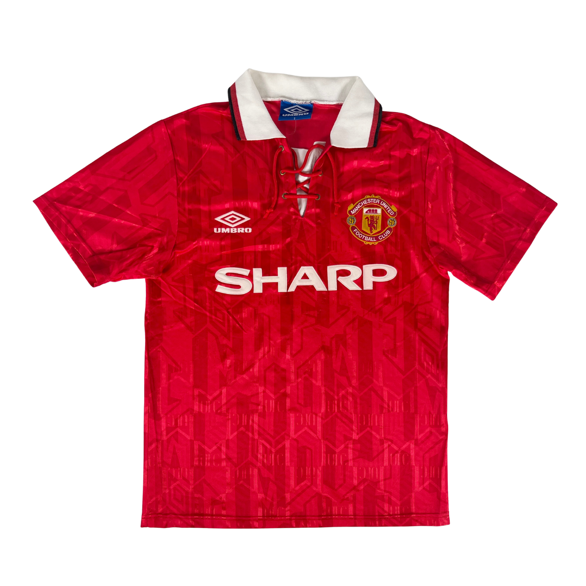 ウェア UMBRO Manchester United 92-94  kit Manchester United 1992/94 UMBRO Home Football Shirt S 90s