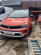 VAUXHALL CROSSLAND X  FRONT BUMPER 2021-ON 39172210 in orange colour 