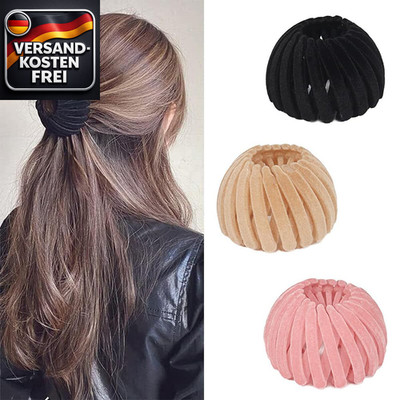 Große Haarclips Damen haargreifer rutschfest Vintage Vogelnest Haarklammern Pake