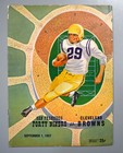 San Francisco 49ers vs Cleveland Browns September 1st 1957 Official Game Program