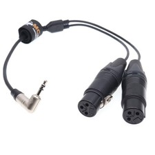 Audio Cable 3.5mm TRS to XLR 3 Pin Female for R DE Wireless GO II