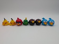 Angry Birds Figures Lot Of 8 Jazwares 2019 Button Activated Mouths Game Pack