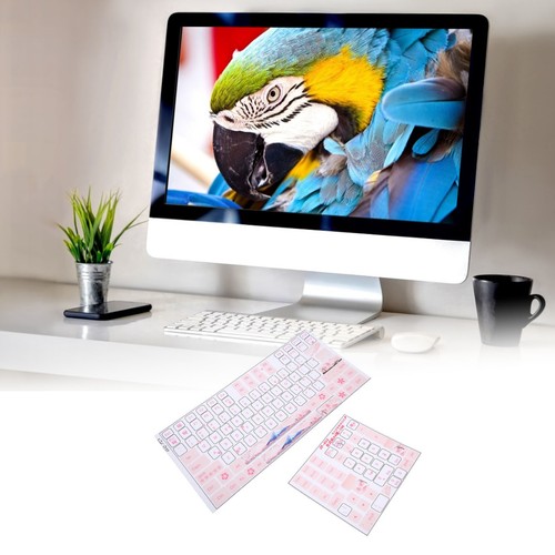 Pegatinas Teclado Universal Computadora de Escritorio Teclado Mecánico Clear Beaut FFW - Imagen 4 de 22