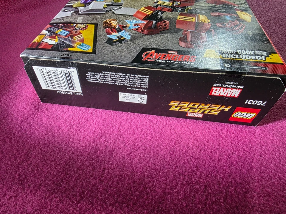 LEGO 76031 The Hulk Buster Smash – Marvel Super Heroes Avengers Set NEW SIB - Image 3 of 4