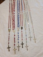 7 Vintage Rosery Roseries Religious prayer catholic holy religion Jesus Mary