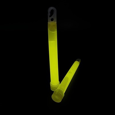 KNIXS 25er Pack Power-Knicklichter Gelb/ (15cm) inkl. Befestigungsband