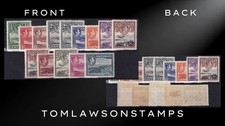 Antigua Sg98-109 KGVI 1938 Set LMM/MM / Cat &pound;130+ (2)