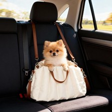 PawHut Hundetasche Hundetragetasche mit Sicherheitsgurt, rutschfestem Boden