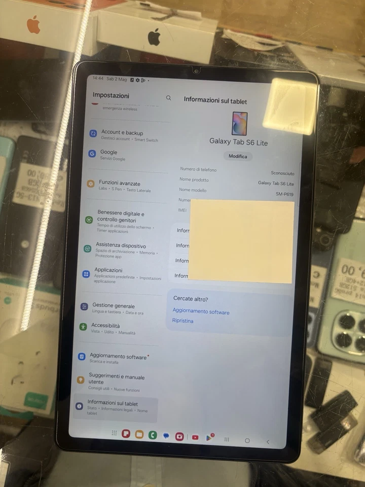 Samsung Galaxy Tab S6 Lite · 64GB · Cellular, foto 1 di 3