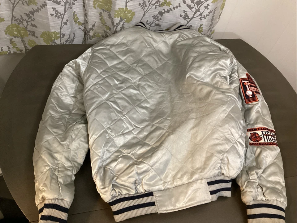 Chaqueta De Colección Reversible Detroit Tigers Serie Mundial Talla XL Pre Amada Foto 2 de 4