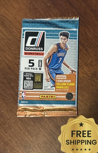 🔥2022-23 Donruss Basketball NBA 5 Card Packs Sealed Chet Holmgren Free Shipping