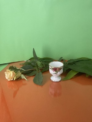 Royal Albert Old Country Roses Eierbecher Bone China Rosendekor